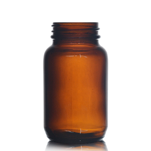 100ml Amber Glass Pharmapac Jar