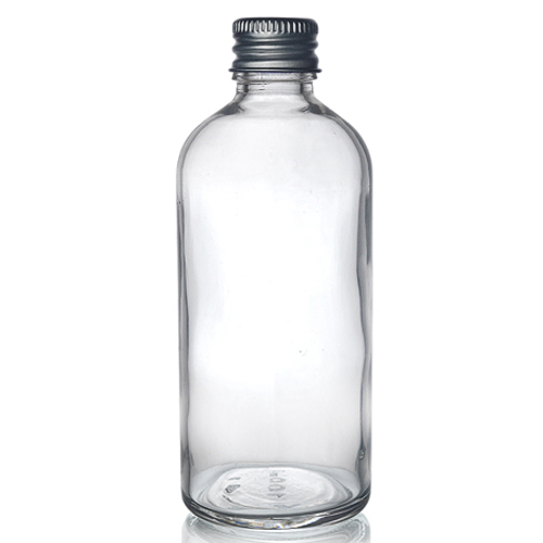 100ml Clear Dropper Bottle with ali cap
