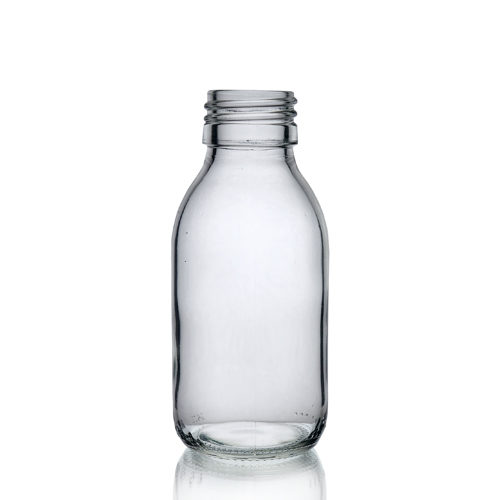 100ml Clear Glass Sirop Bottle