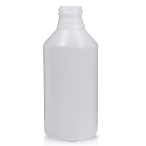 100ml Natural HDPE Plastic Round Bottle