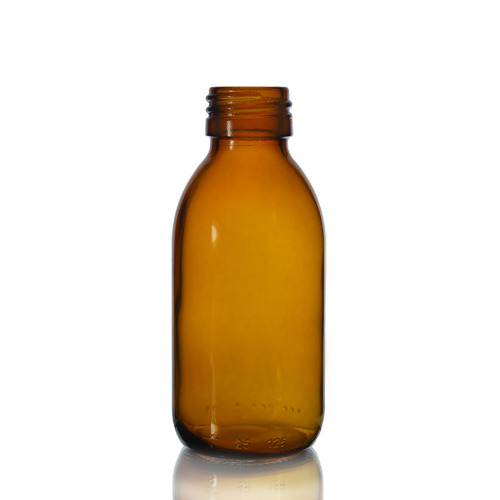 125ml Amber Glass Sirop Bottle