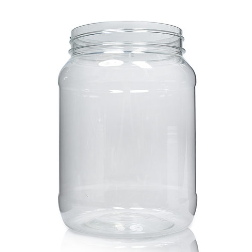 1.5 Litre Clear PET Plastic Jar