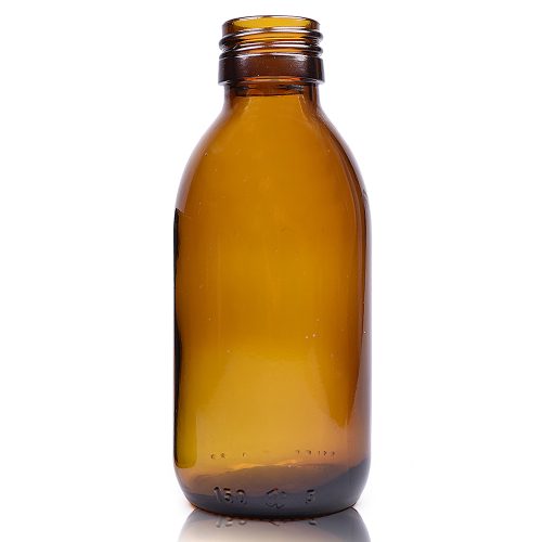 150ml Amber Glass Sirop Bottle