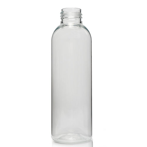 150ml Tall Clear PET Boston Bottle