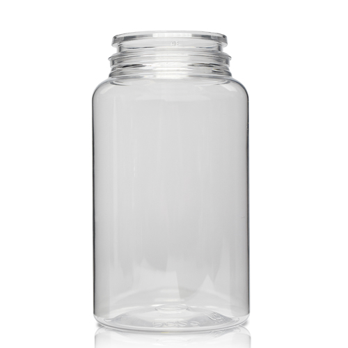 150ml Clear Plastic Pill Jar