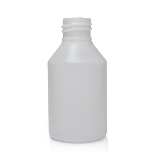 150ml Natural HDPE Plastic Round Bottle