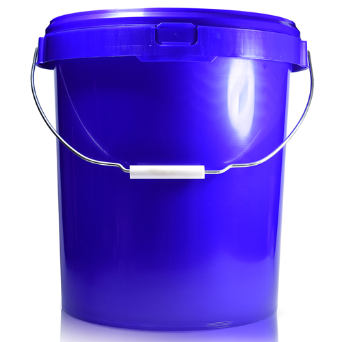 20.5 Litre Blue Plastic Bucket