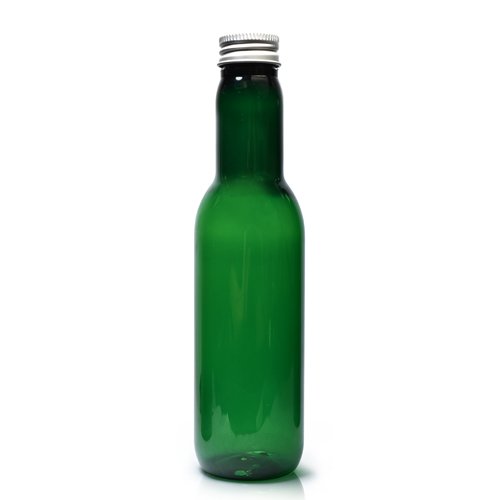 187ml Green Plastic Bottle