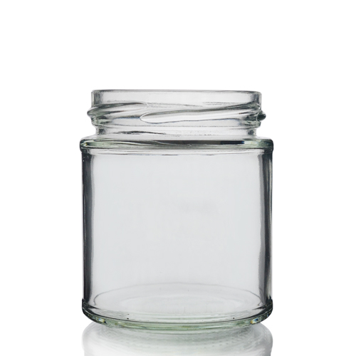 190ml (7oz) Clear Glass Preserve Jar