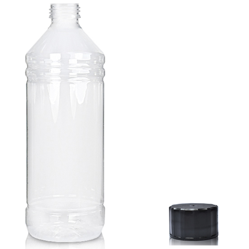 1000ml High Gloss Plastic Bottle With Cap