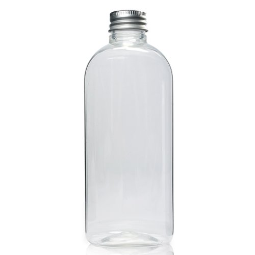 200ml Clear PET Flex Oval Bottle