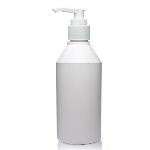 200ml HDPE White Plastic Bottle With Pump