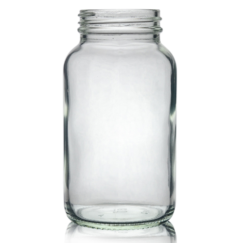250ml Clear Glass Pharmapac Jar