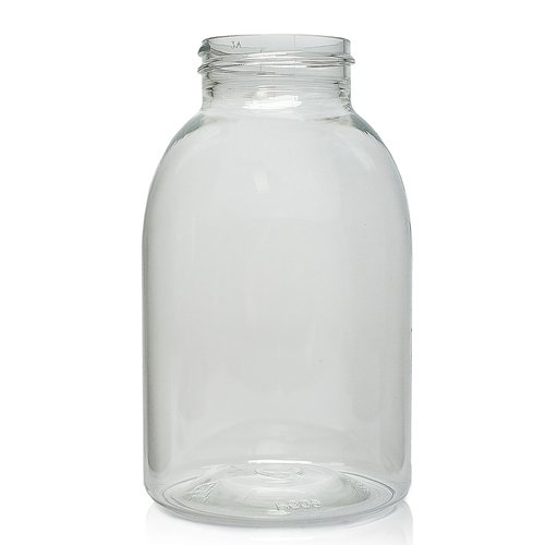 250ml Solid Round PET Clear Bottle