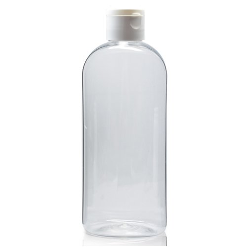 250ml Plastic Oval Bottle With Flip Cap