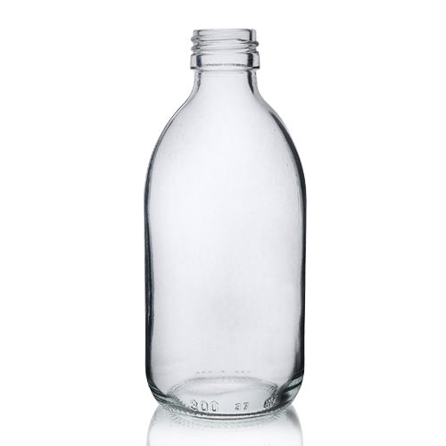 300ml Clear Glass Sirop Bottle