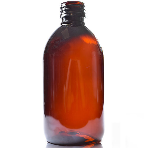 300ml Amber PET Plastic Sirop Bottle