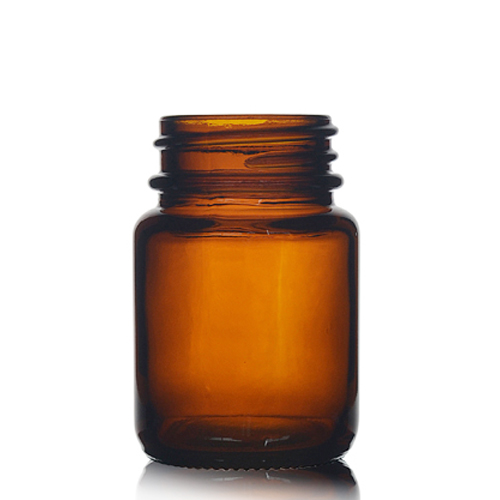 30ml Amber Glass Pharmapac Jar