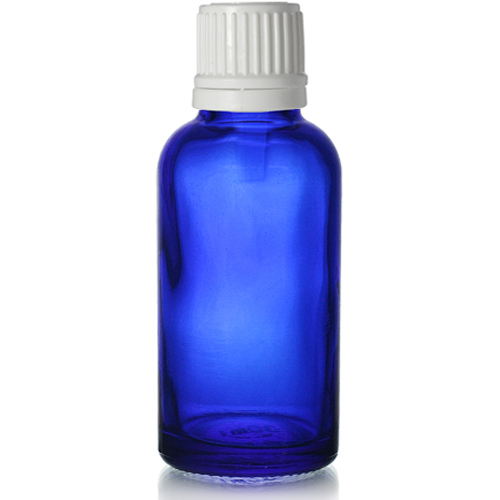 30ml Blue Dropper Bottle with white dropper
