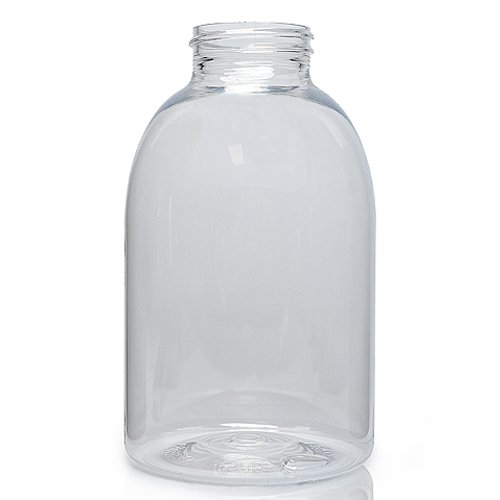 400ml Solid Clear PET Round Bottle