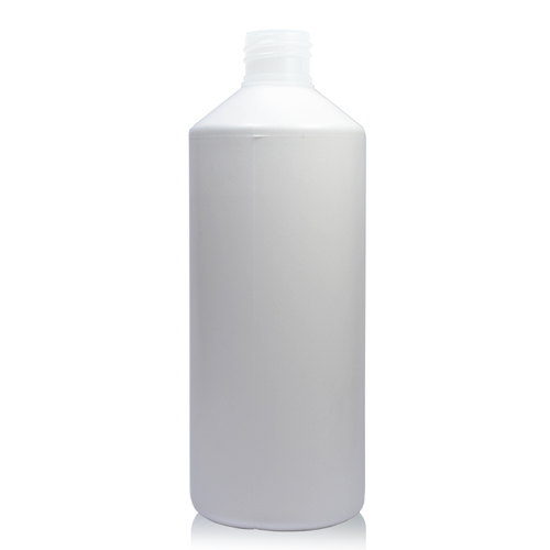 500ml white HDPE bottle