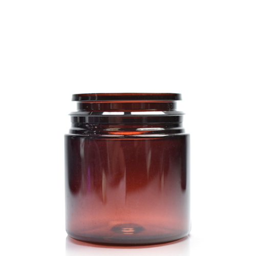 50ml Amber Plastic Pill Jar