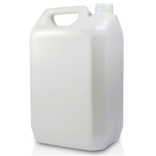5 Litre White Plastic Jerry Can