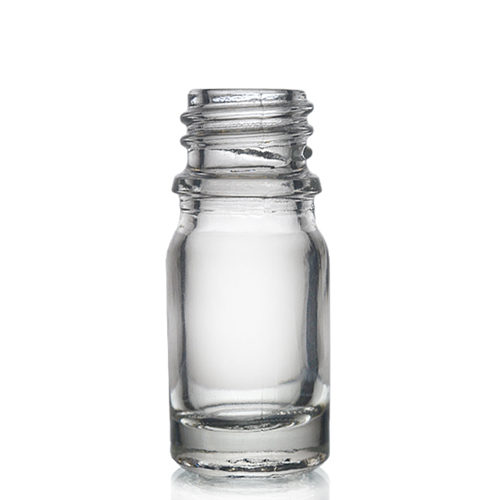 5ml Clear Glass Dropper Bottle