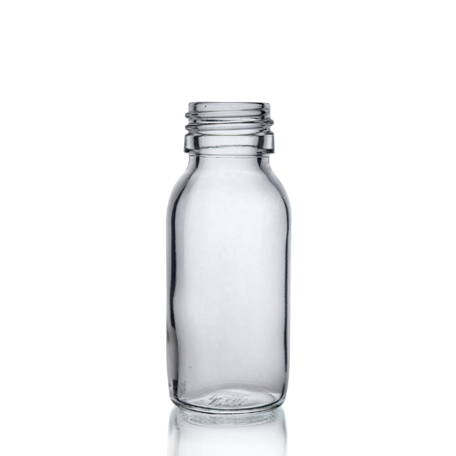 60ml Clear Glass Sirop Bottle