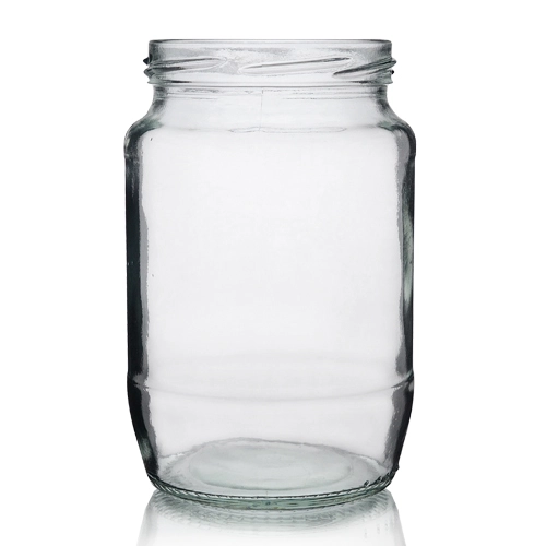 2lb (700ml) Clear Glass Food Jar