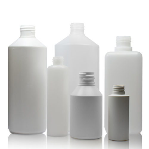 Plastic HDPE Bottles