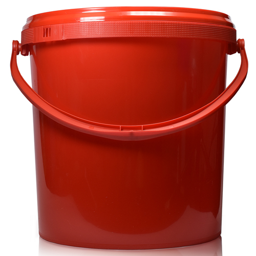 10L Red Bucket & T/E Lid