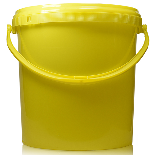 10L Yellow Bucket & T/E Lid