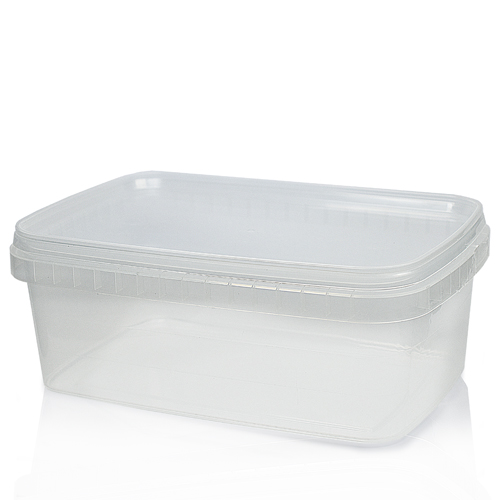 1200ml Clear Plastic Food Pots