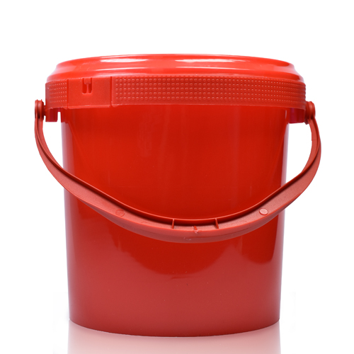 1L Red Bucket & T/E Lid