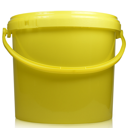 5L Yellow Bucket & T/E Lid
