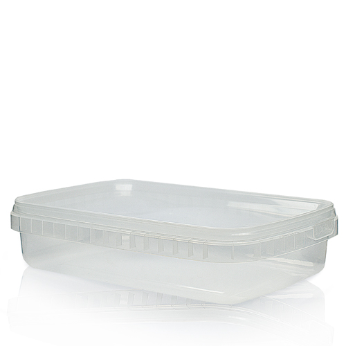 750ml Clear Plastic Food Pots